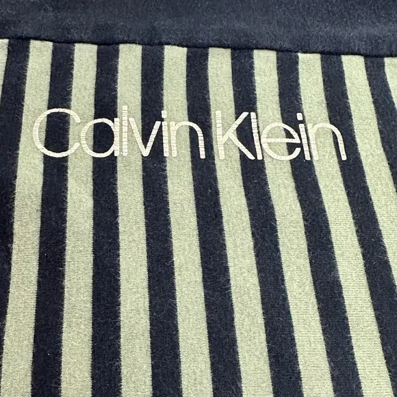 Calvin Klein X-LARGE Striped Short Sleeve Shift Dress - Picture 9 of 10